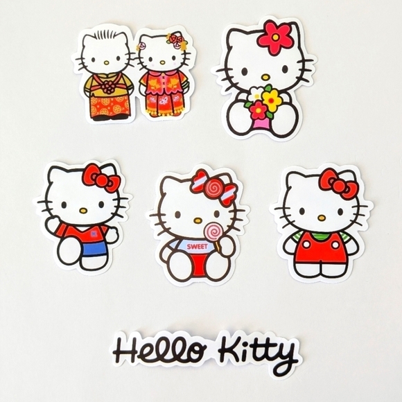 Hello Kitty Sticker Bundle Brand New - Picture 1 of 2